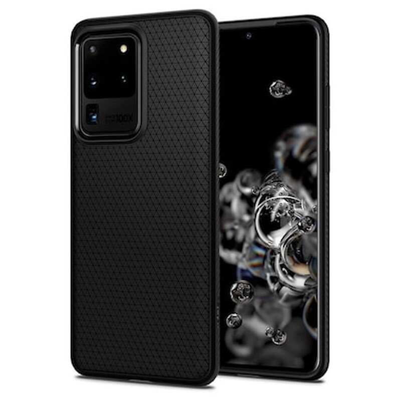 SPIGEN Θήκη Samsung Galaxy S20 Ultra - Spigen Liquid Air - Matte Black