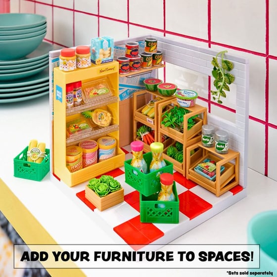 Miniverse - Make It Mini Spaces Furniture Mini Collectables 10 Σχέδια - Τυχαία Επιλογή Σχεδίου image 7