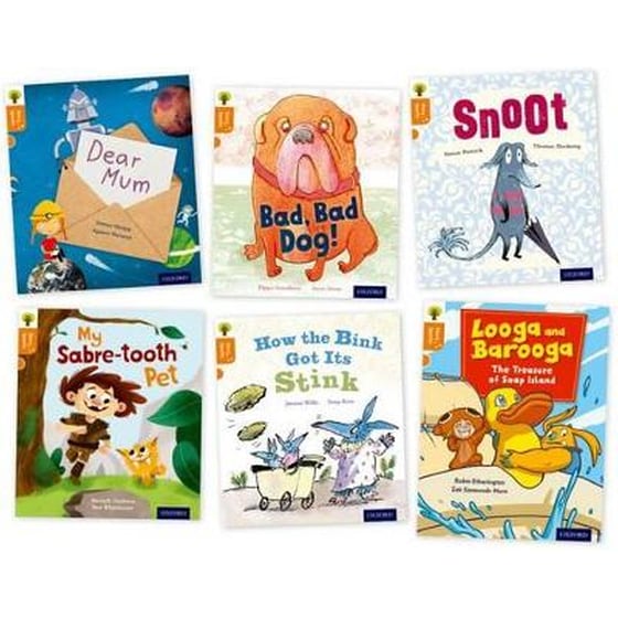 Oxford Reading Tree Story Sparks: Oxford Level 6: Mixed Pack of 6 image 0