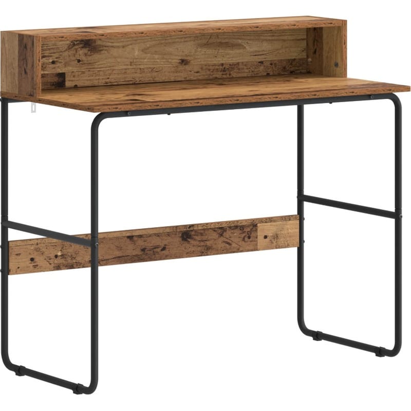 Γραφείο VidaXL με Αποθηκευτικό Χώρο 100x50x91 cm - Δρυς
