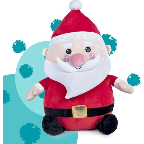 Λούτρινος Άγιος Βασίλης Softies Happy Christmas Santa (45cm) image 4