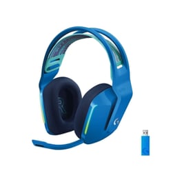 Logitech G G733 Gaming Ασύρματα Ακουστικά USB-C/2.4 GHz με RGB Φωτισμό - Μπλε