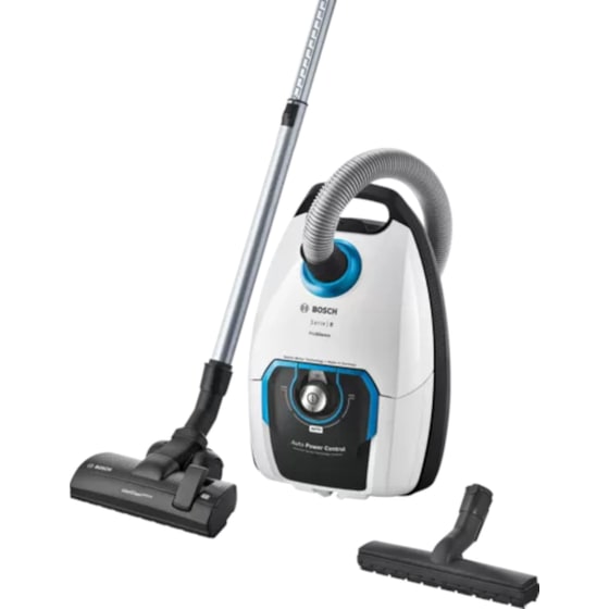 BOSCH BGB8SIL1 ProSilence 800 W με Σακούλα 5 L Λευκή Ηλεκτρική Σκούπα image 0