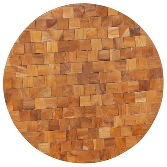 Τραπεζάκι Σαλονιού VidaXL από Μασίφ Ξύλο Teak 60x60x35cm - Καφέ image 4