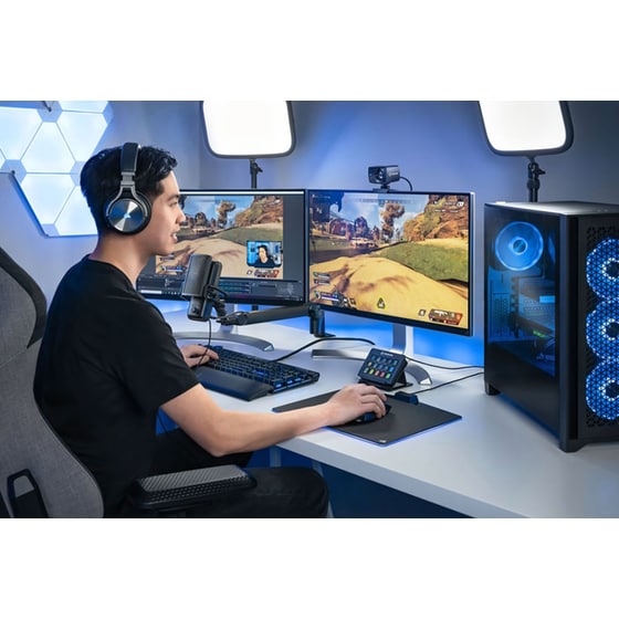 Βάση Στήριξης Μικροφώνου Elgato Wave Mic Arm LP 10AAW9901 - Μαύρο image 4