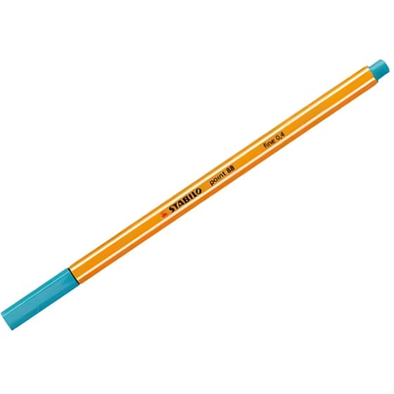 Μαρκαδόρος Γραφής Stabilo Point 88 Στρογγυλή Μύτη Turquoise 0.4 mm image 0