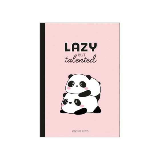 Ημερολόγιο Legami 2021-2022 16Μ Ημερήσιο Medium Lazy Panda image 0