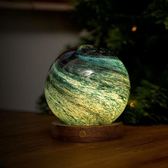 Φωτιστικό&nbsp;Γραφείου&nbsp;Gingko&nbsp;Glass&nbsp;L&nbsp;Stellar&nbsp;Ocean image 1