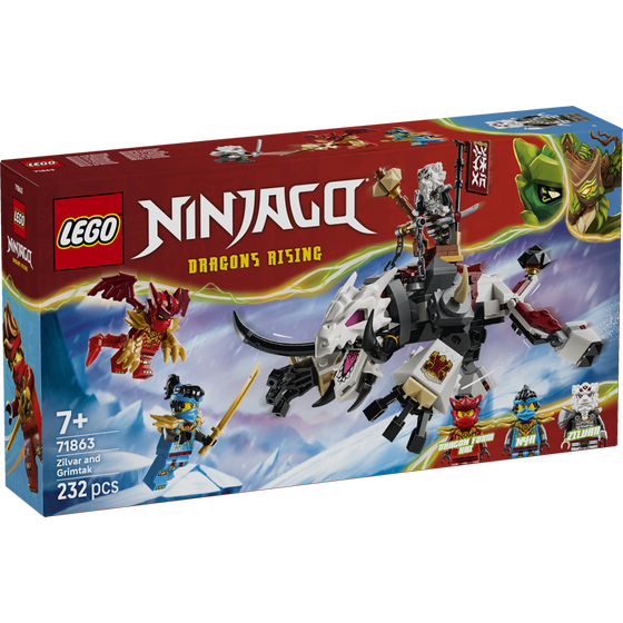 LEGO® Zilvar and Grimtak the Dragon Beast (71863) image 0