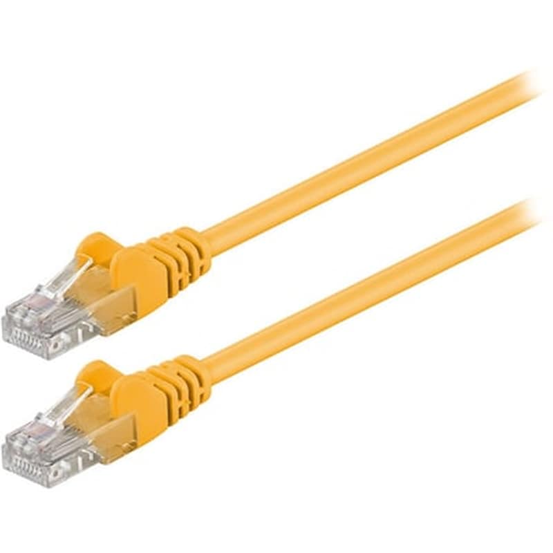 Καλώδιο Goobay 68336 U/UTP Cat.5e 0.5m Yellow