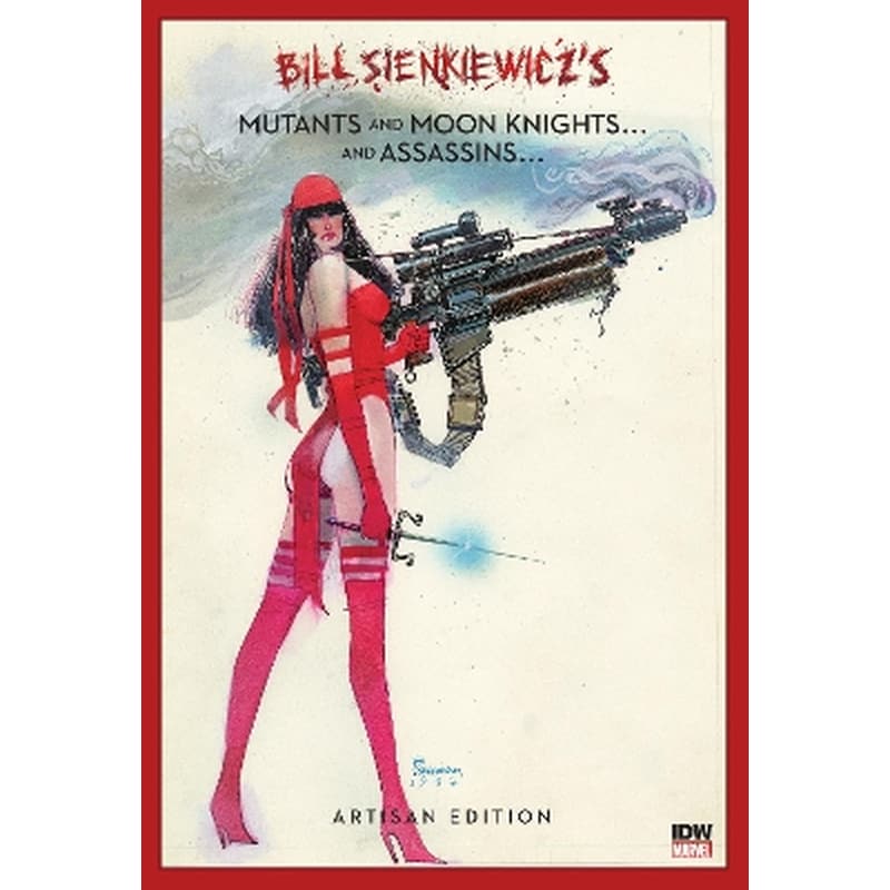 Bill Sienkiewiczs Mutants and Moon Knights and Assassins Artisan Edition
