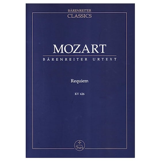 Βιβλίο Για Σύνολα Barenreiter Mozart - Requiem Kv626 [pocket Score] image 0