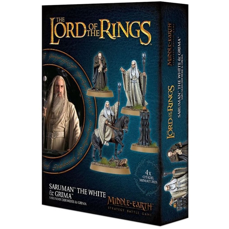 Saruman The White and Grima The Lord of the Rings GAMES WORKSHOP