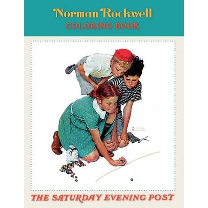 Norman Rockwell Colouring Book
