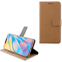 Θήκη Apple iPhone 12 Mini - Volte-tel Allure Magnet Book Stand Clip - Gold