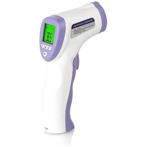 Ψηφιακό Θερμόμετρο Μετώπου ANDOWL DT-8826 με Υπέρυθρες Λευκό image 3