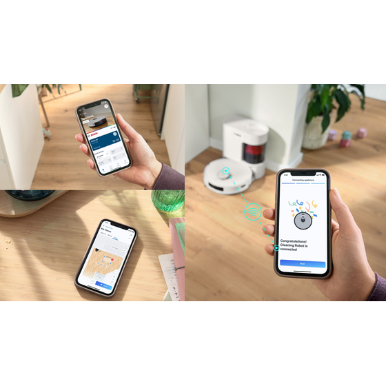BOSCH SPOTLESS ADVANCED+ BCRD2W για Σκούπισμα και Σφουγγάρισμα Λευκό Σκούπα Ρομπότ image 13
