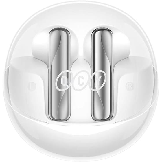 Ακουστικά Bluetooth QCY Ailypods Clear - Λευκά image 2