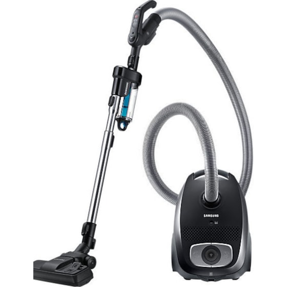 SAMSUNG VC05UHNJGBB 550 W με Σακούλα 3 L Μαύρη Ηλεκτρική Σκούπα image 0