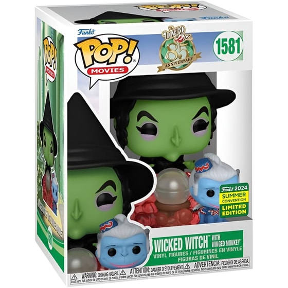 Funko Pop! Movies - Wizard of Oz - Wicked Witch with Winged Monkey #1581 image 2