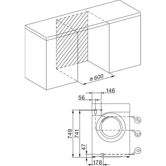 MIELE WEB375 WCS PWash 8 kg 1.400 Στροφές Λευκό με Wi-Fi Πλυντήριο Ρούχων image 7