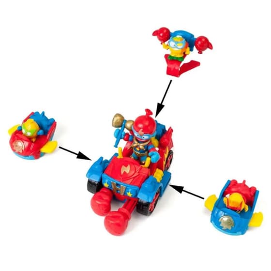 Superzings Με 4 Φιγούρες Ballon Boxer image 2