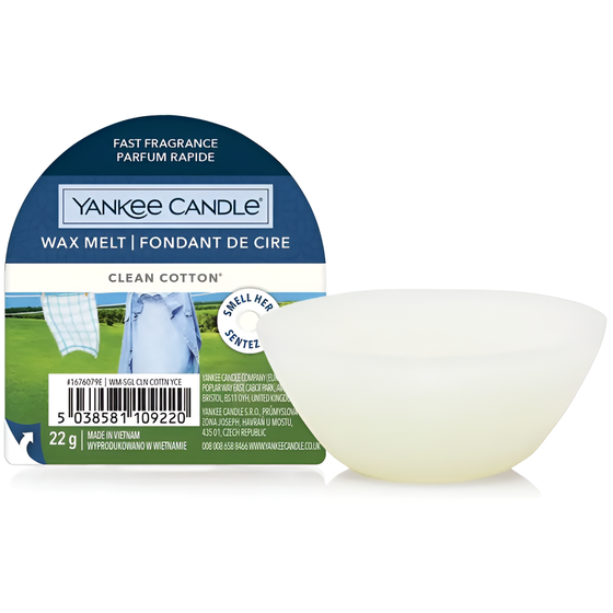 Clean Cotton Wax Melts Yankee image 0