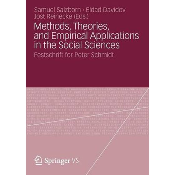 Methods, Theories, and Empirical Applications in the Social Sciences 2012 image 0