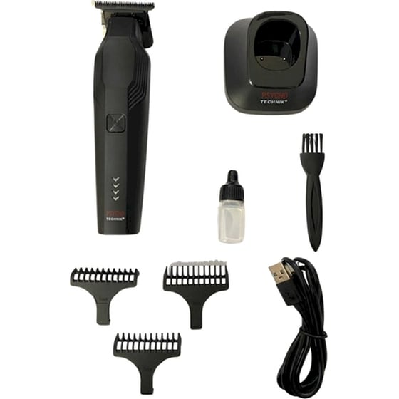 Επαγγελματικό Trimmer TECHNIK Psycho Μαύρο image 5