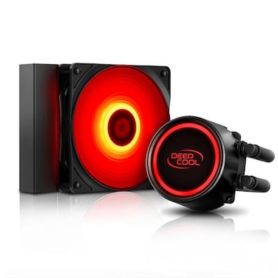 Deepcool Gammaxx L120t Red Cpu Cooler 199-0218 image 0
