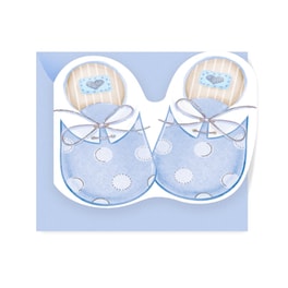 Ευχετήρια Κάρτα Legami Baby Shoes Boy