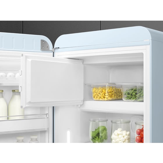 SMEG FAB28LPB5 270 Lt Μπλε Μονόπορτο Ψυγείο image 5