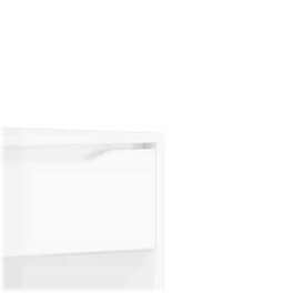 Γραφείο VidaXL με Συρτάρι 100x50x78 cm - Γυαλιστερό Λευκό