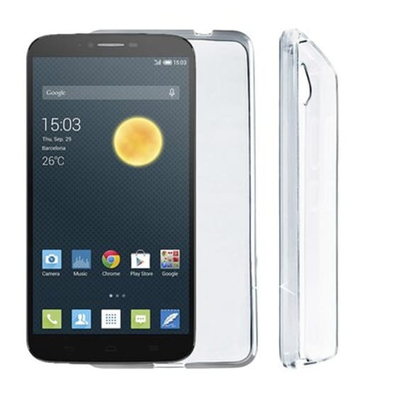Θήκη Alcatel Hero 2 - Volte-Tel TPU Back Cover Σιλικόνης - Διάφανη image 0