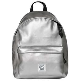 Τσάντα Πλάτης City Rainbow Silver For Ever 2 Θηκών Ασημί
