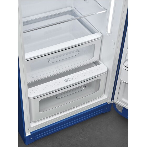 SMEG FAB28RBE6 270 Lt Μπλε Ψυγείο Μονόπορτο image 4