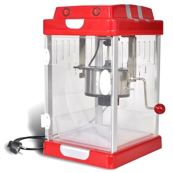 VIDAXL 310 W Κόκκινο Μηχανή Pop-Corn image 2