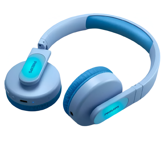Philips Kids TAK4206BL Παιδικά Ασύρματα Ακουστικά Κεφαλής - Μπλε image 2