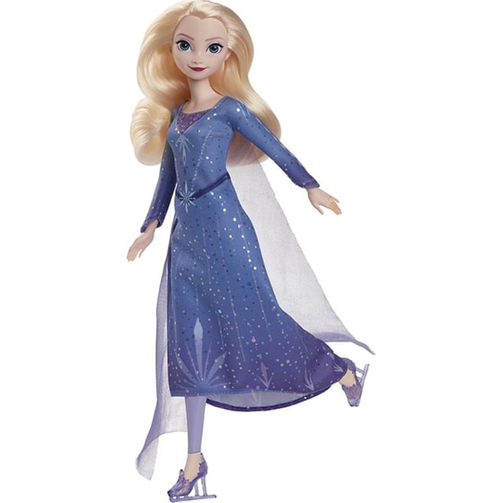 Κούκλα Disney Frozen Ice Skating Elsa (JBG53) image 2