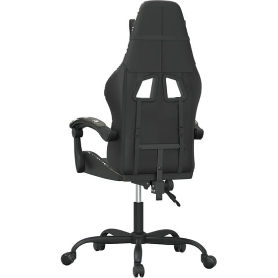 Καρέκλα Gaming VIDAXL 349554 από Τεχνητό Δέρμα - Μαύρο image 2