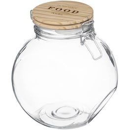 Βάζο Αποθήκευσης Τροφίμων Spitishop Γυάλινο 1.5lt - Διάφανο