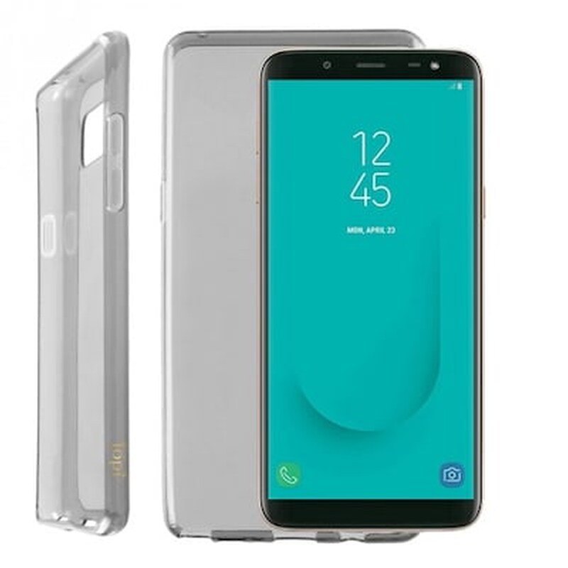 Θήκη Samsung Galaxy J6 - Idol 1991 Air Slim TPU - Διάφανo Γκρι IDOL 1991