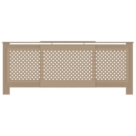 Vidaxl Κάλυμμα Καλοριφέρ 205 Εκ. Από Mdf image 3