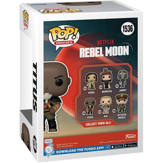 Funko Pop! Movies - Rebel Moon - Titus #1536 image 2
