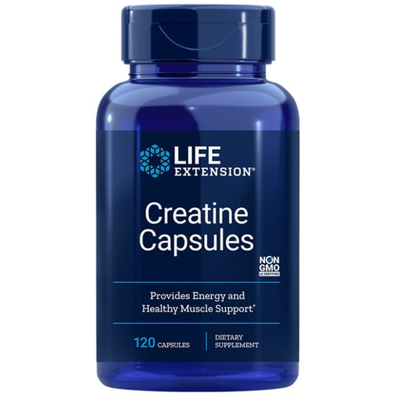 Αμινοξύ Life Extension Creatine Capsules - 120 κάψουλες image 0