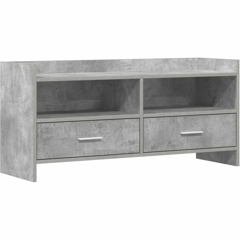 Έπιπλο Τηλεόρασης VidaXL 100 x 33 x 47 cm - Γκρι Σκυροδέματος