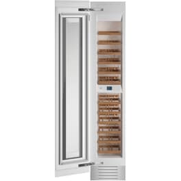 BERTAZZONI WC455BLP2T για 52 Μπουκάλια Λευκό Πλήρως Εντοιχιζόμενος Συντηρητής Κρασιών