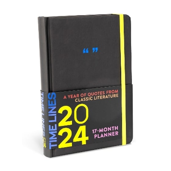 Time Lines: A Year of Quotes from Classic Literature-17-Month 2024 Planner image 0