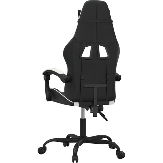 Καρέκλα Gaming VIDAXL Καρέκλα από Τεχνητό Δέρμα - Μαύρο image 3