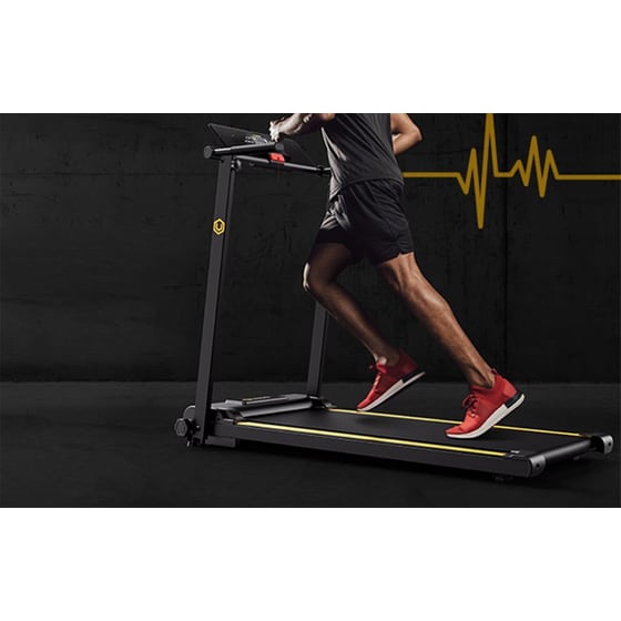 UREVO Foldi Mini Ηλεκτρικός Διάδρομος Γυμναστικής Μαύρο image 8